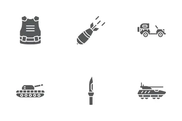 Militar Paquete de Iconos