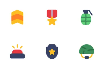Militar Paquete de Iconos