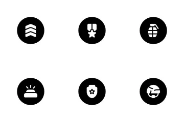 Militar Paquete de Iconos