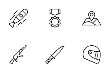 Militar Paquete de Iconos