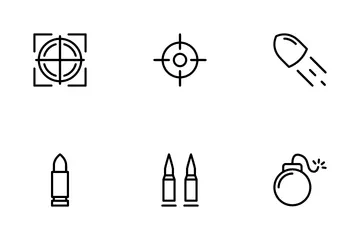 Militar Paquete de Iconos
