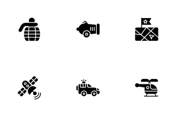 Militar Paquete de Iconos