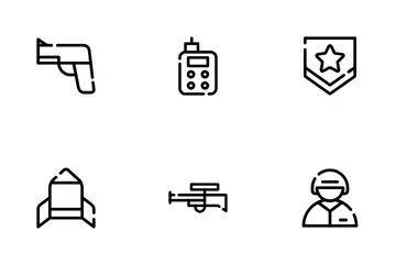 Militär kaputt Symbolpack