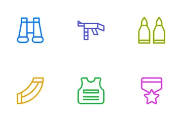 Militär kaputt Symbolpack