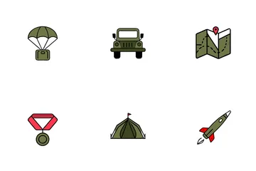 Militär Teil 3 Symbolpack