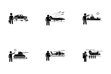 Military Vehicle Icon Pack