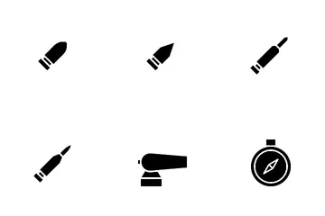 Military Weapon Icon Pack