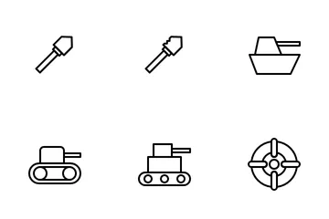 Military Weapon Icon Pack