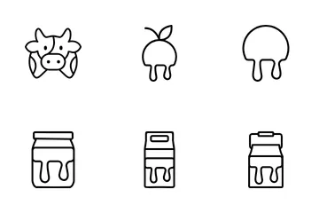 Milk Icon Pack