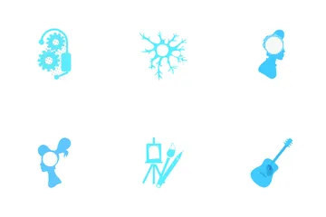Mind Processes And Imagination Icon Pack