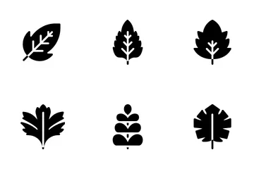 Minimal Leaves Icon Pack