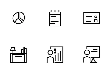 Minimalist Business Icon Icon Pack