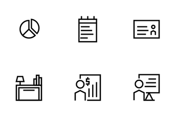 Minimalist Business Icon Icon Pack