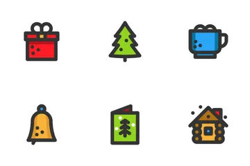 Minimalist Christmas Icon Pack