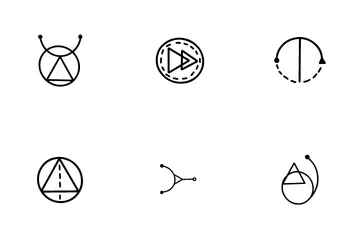 Minimalist Horoscope Icon Pack