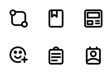 Minimalist UI Basic Essential Icon Pack