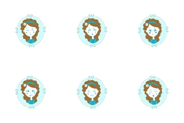 Mirror Girl Icon Pack