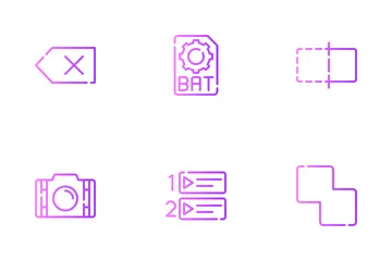 Miscelánea Multimedia Y Edición Paquete de Iconos