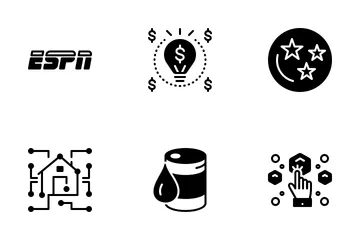 Miscellaneous 13 Solid Icon Pack