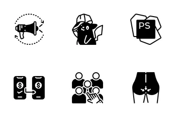Miscellaneous 15 Solid Icon Pack