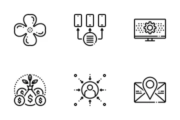 Miscellaneous 23 Line Icon Pack