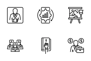 Miscellaneous 319 Line Icon Pack