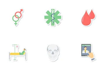 Medical And Education Mix Icon Pack