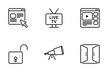 Miscellaneous Line Icon Pack