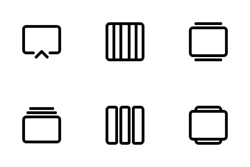 Mise en page et aperçu Icon Pack