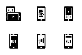 Mobile ADs Icon Pack