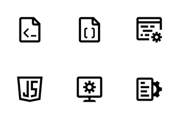 Mobile And Web Development Icon Pack