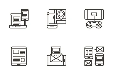 Mobile App And Service Icon Pack