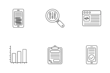 Mobile App Development Icon Pack