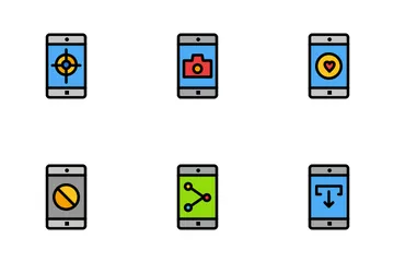 Mobile Application Development Icon Pack