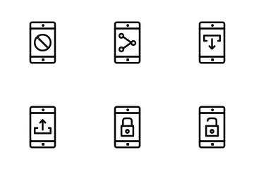 Mobile Application Development Icon Pack