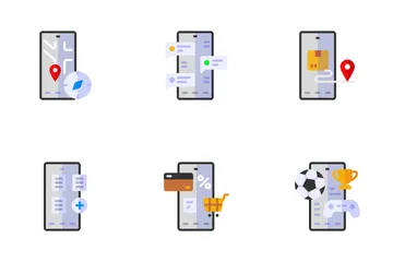 Mobile Application V.2 Icon Pack