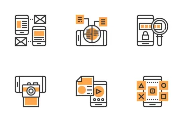 Mobile Apps And Service  Icon Pack
