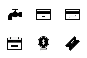 Mobile Banking Icon Pack
