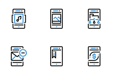 Mobile Function Icon Pack