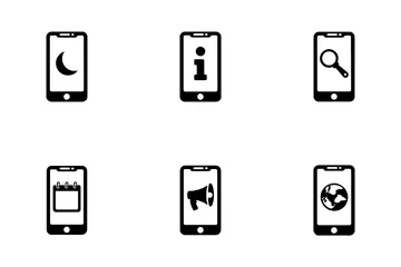 Mobile Function Icon Pack