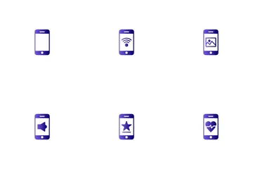 Mobile Functions Icon Pack