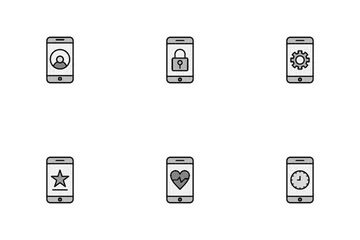 Mobile Functions Icon Pack