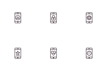 Mobile Functions Icon Pack