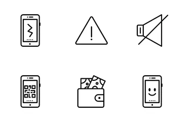 Mobile Insurance Icon Pack