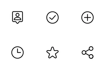 Mobile Interface Icon Pack