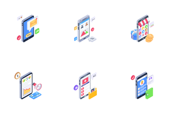 Mobile Marketing Icon Pack
