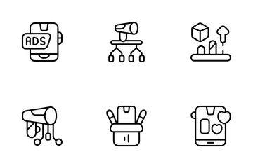 Mobile Marketing Icon Pack