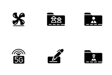 Mobile Media For User Interface Icon Pack
