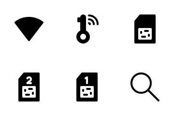 Mobile Network & Internet Icon Pack