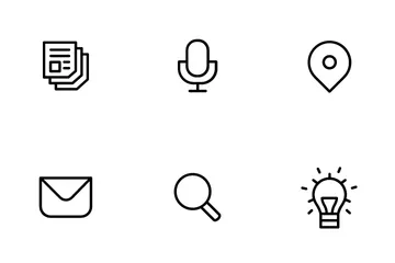 Mobile UI Icon Pack
